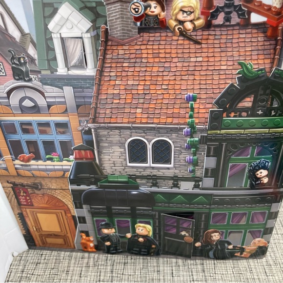 LEGO Harry Potter Wizarding Duels Potter vs Malfoy Pop Up Scenes Barely Used - Picture 11 of 12